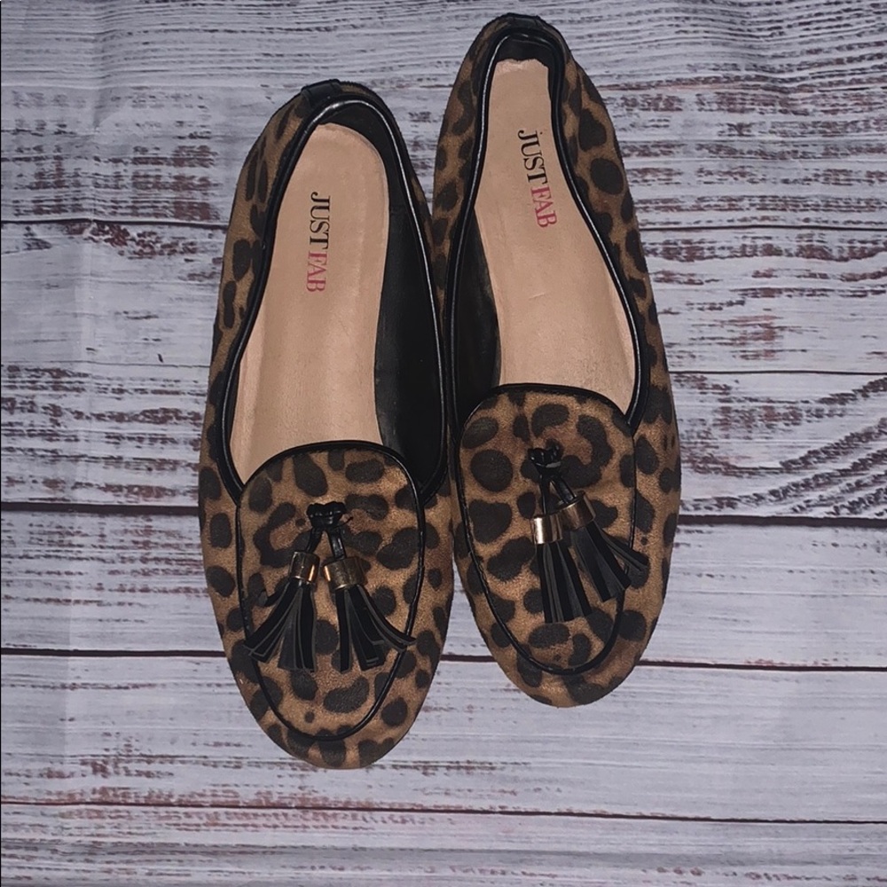 Leopard Print Flats
